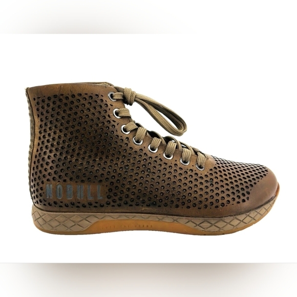 NOBULL NWOT Women's 9 / Men's 7.5 Brown High-Top Sneakers - Picture 1 of 9